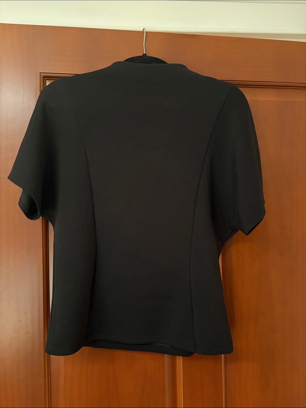 Banana Republic Black Short Sleeve Knit Top